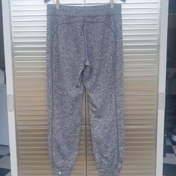 Sweaty Betty Gary Yoga Pant Womens Medium Black Marl Super Soft Lounge Comfy - Picture 3 of 9
